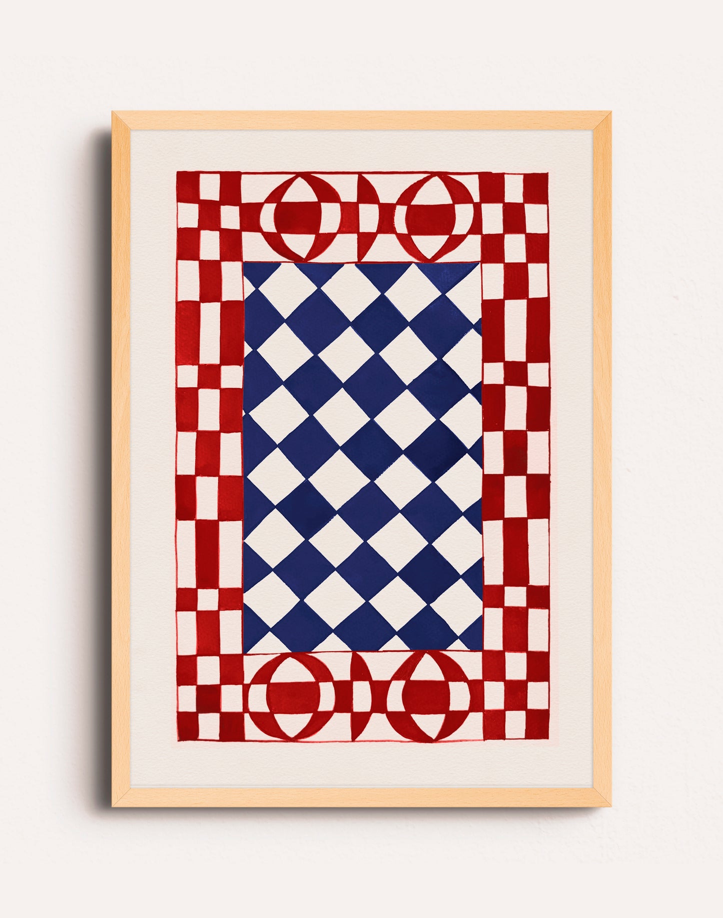 CHECKER ROJO