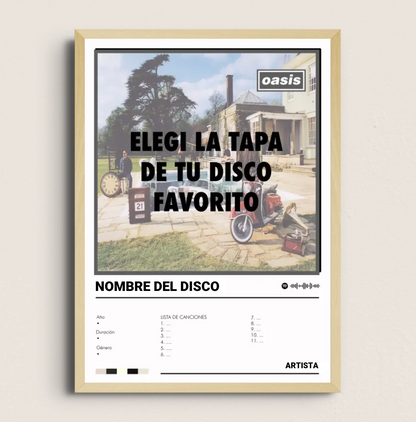 POSTER DEL DISCO