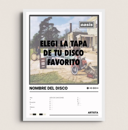 POSTER DEL DISCO