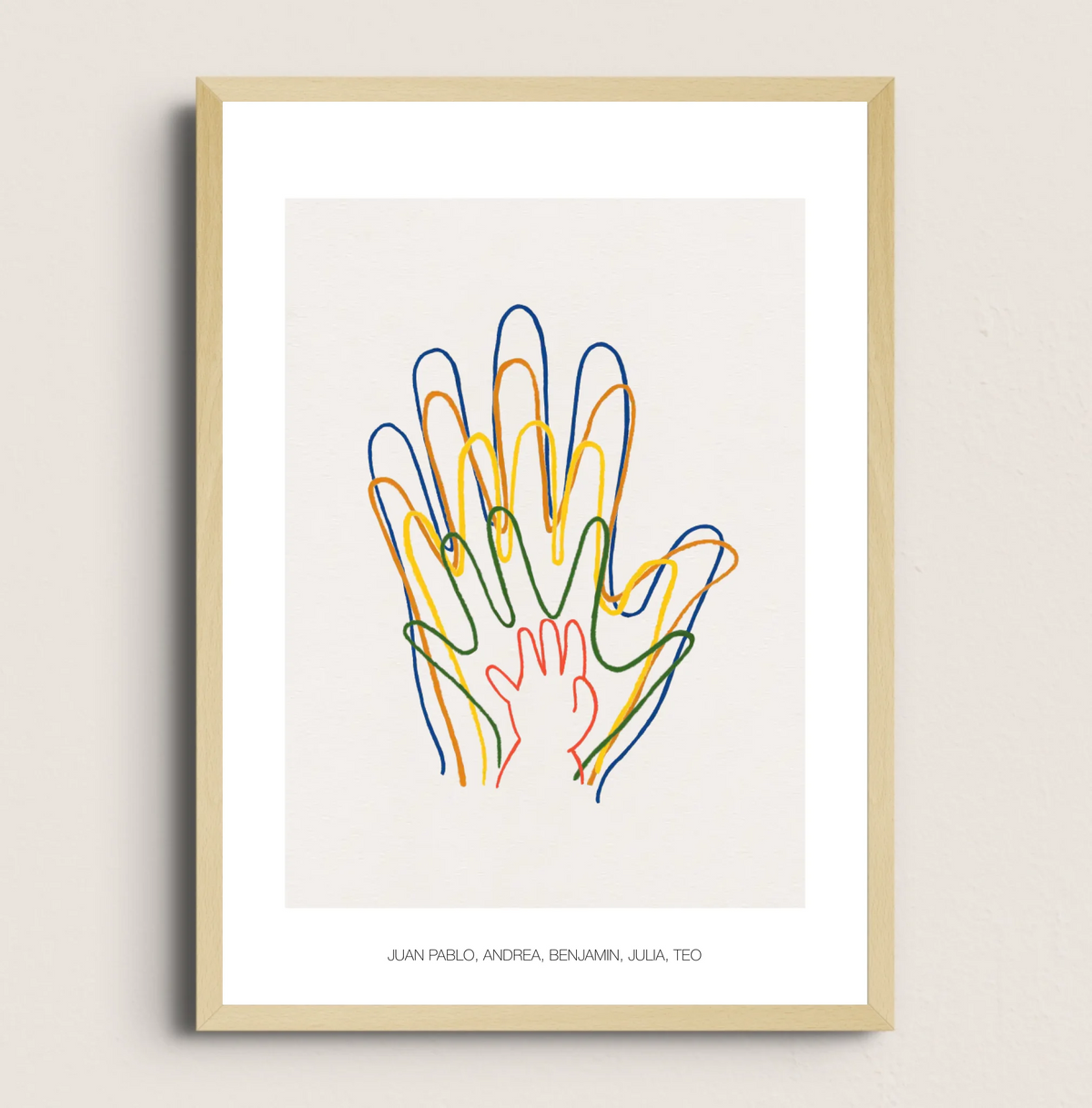 POSTER DE LAS MANOS