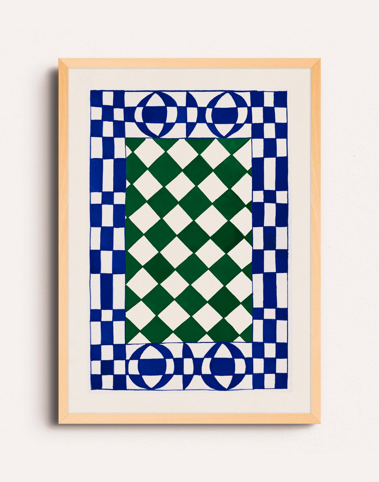 CHECKER VERDE