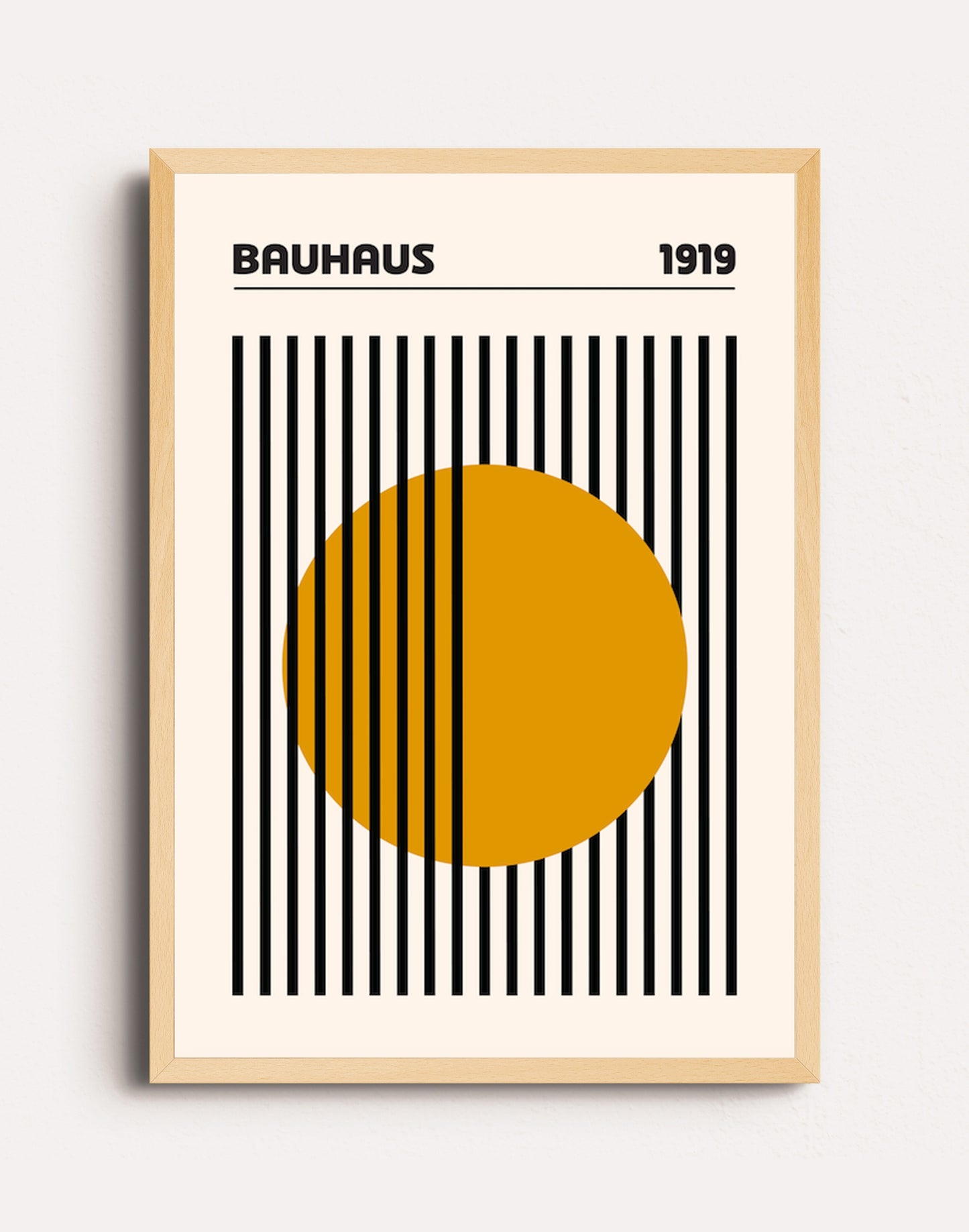 BAUHAUS 1919 YELLOW II
