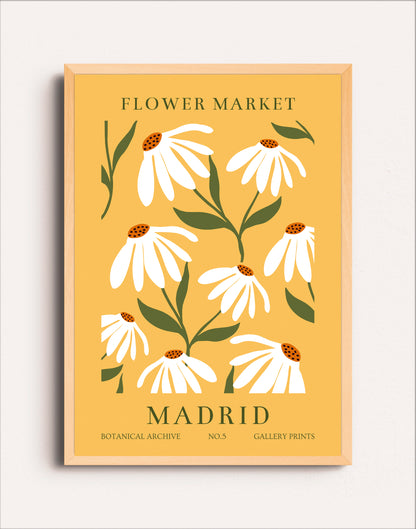 FLOWER MARKET MADRID