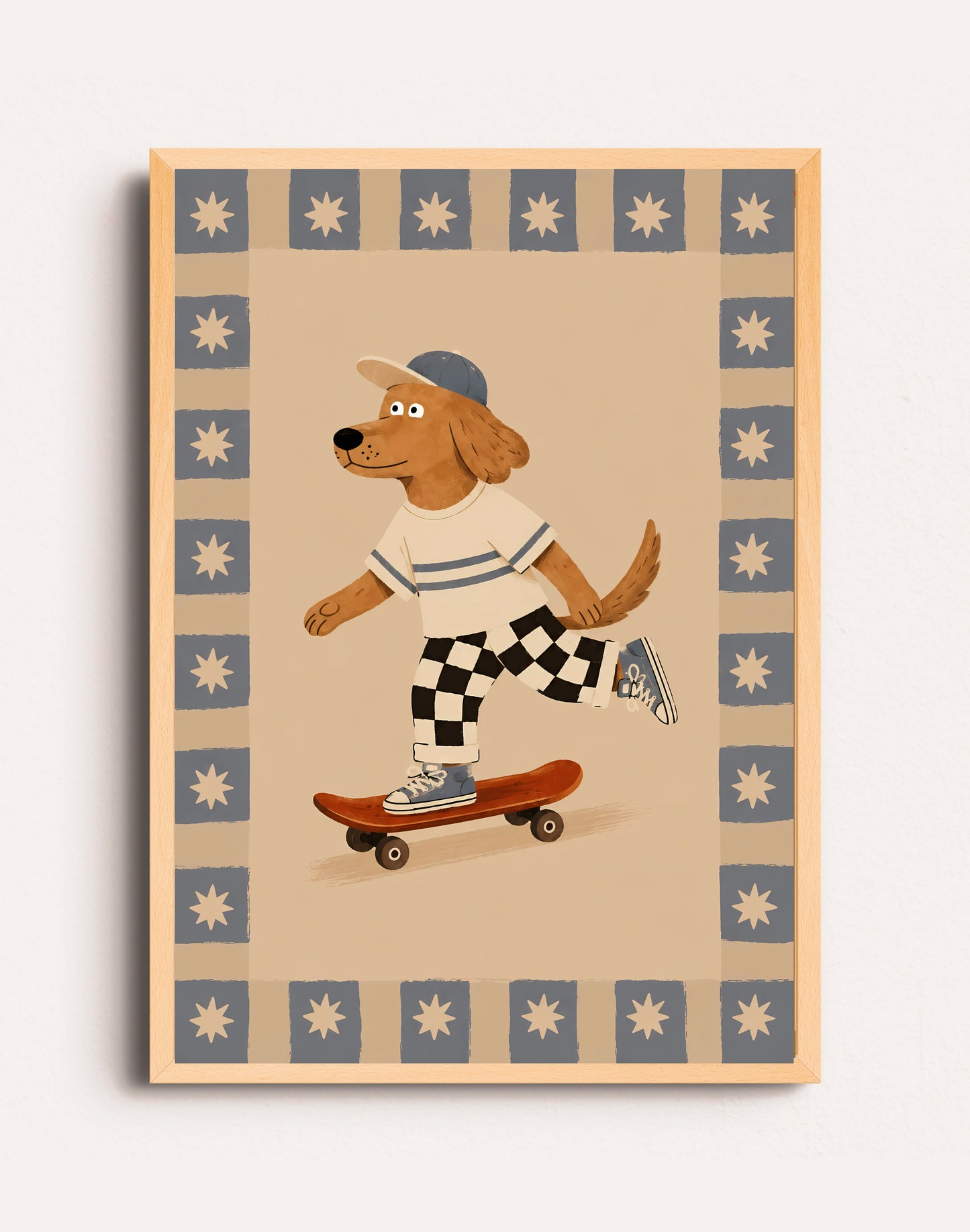 PERRO EN SKATE