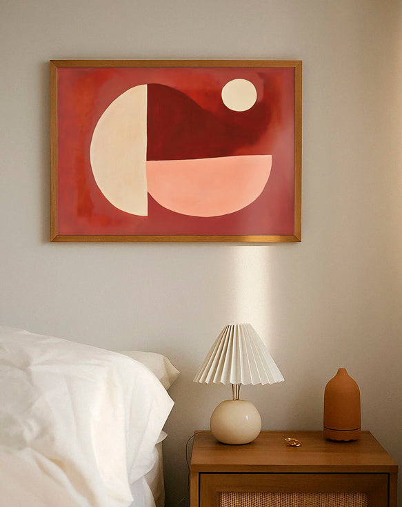 ABSTRACT RED
