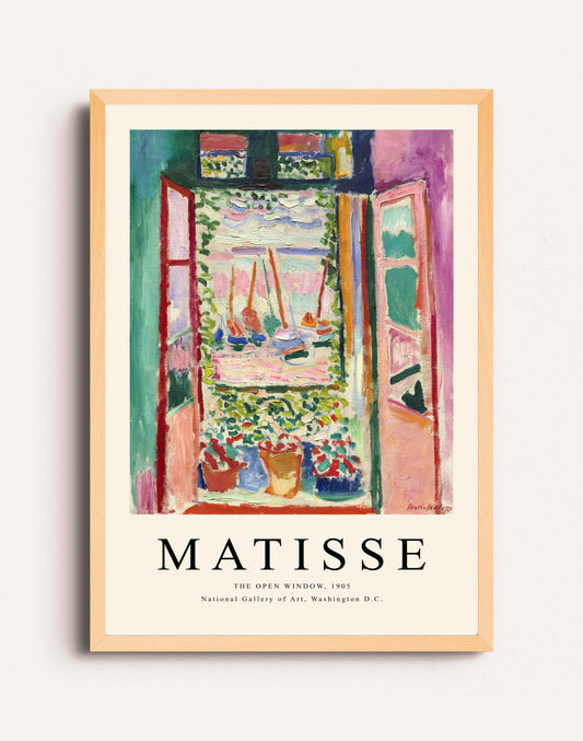 MATISSE THE OPEN WINDOW