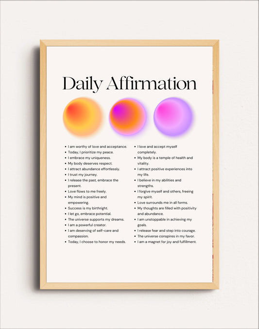 DAYLY AFFIRMATION